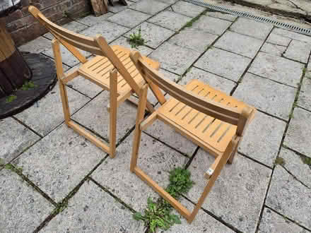 Photo of free 2 chairs and stool (Littlemore OX4) #2