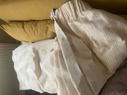 Photo of free Pair pencil pleat curtains (Moortown LS6) #1
