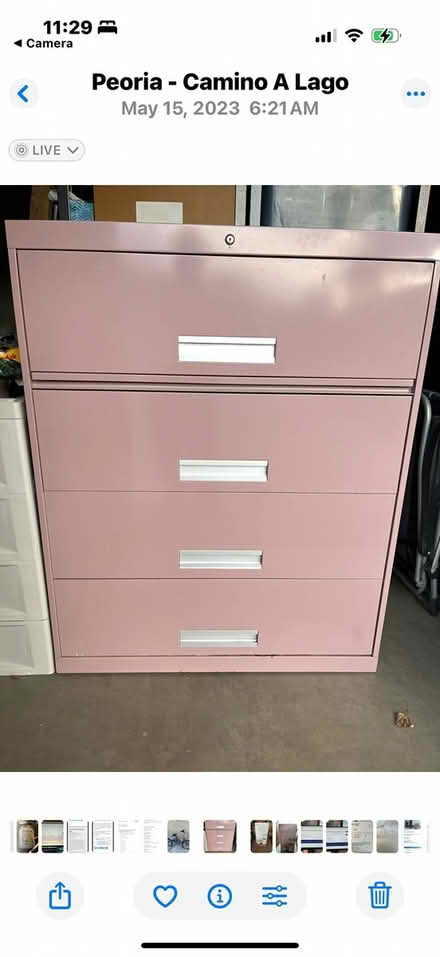 Photo of free 4 drawer lateral (Off of Beardsley and 87th) #1