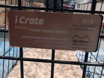 Photo of free Animal crate with mattress (Brentwood) #2