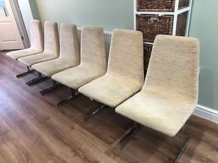 Photo of free 6 Chairs And A Glass Top Table (DA9) #1