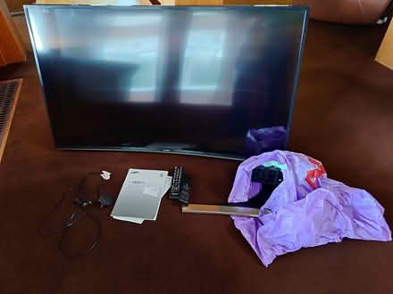 Photo of free 47" 4K curved TV WS151QF (WS15 Upper Longdon) #1