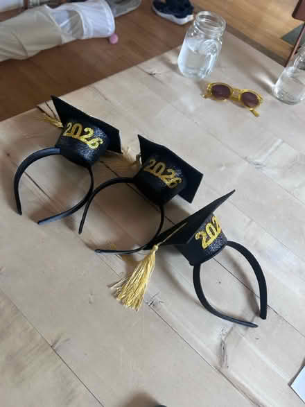 Photo of free 3 Novelty 2026 Grad Caps (West Newton) #1