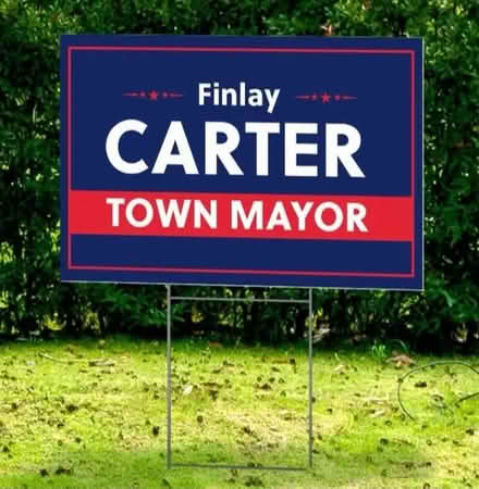 Photo of Used yard signs / campaign signs (East Dallas) #1