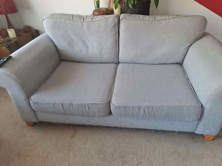 Photo of free 2 seater grey settee (Ashton-on-Ribble PR2) #2