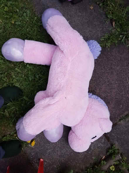 Photo of free Large Cute Cuddly Unicorn (Gorse Hill M16) #2