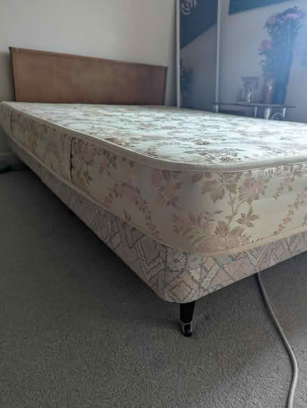 Photo of free Double bed with mattress (Summertown OX2) #3
