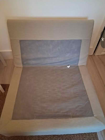 Photo of free Beige/sand coloured comfy chair (Battle RG30) #4