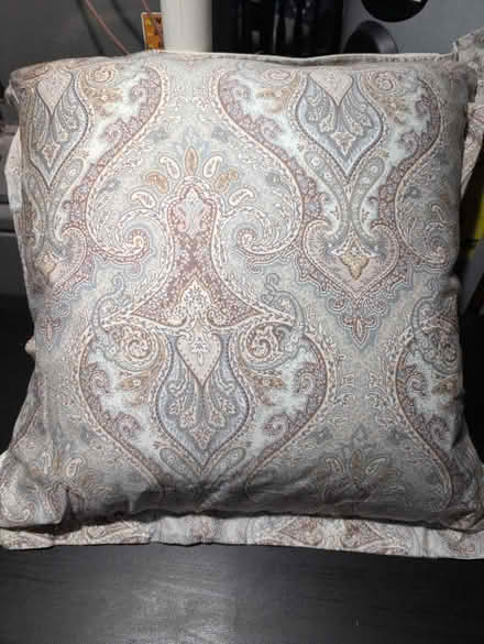 Photo of free Paisley throw pillow (Brentwood) #1