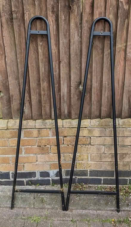 Photo of free Metal stands (PL4 Greenbank.) #1