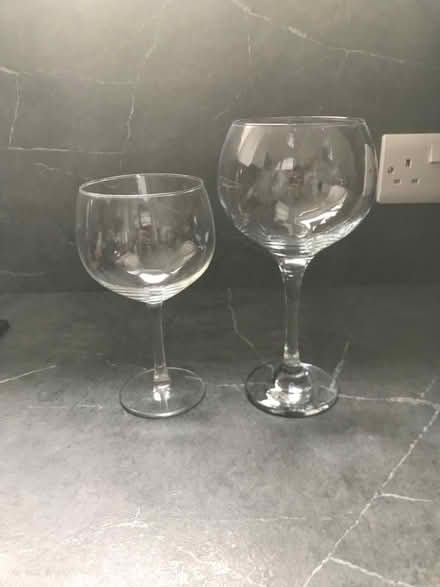 Photo of free Two gin glasses (SW18 1HZ) #1