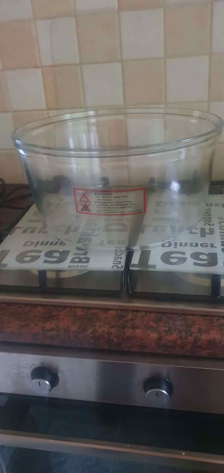 Photo of free Large heatproof glass bowl (Bradway S17) #1
