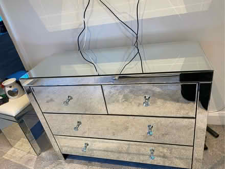 Photo of free Mirror draws and dressing table with stool (Churchgate EN7) #3