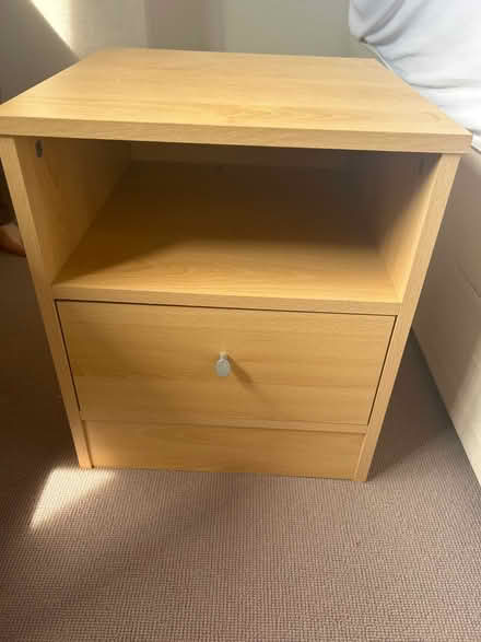 Photo of free Wooden desk with draw unit (Edgware) #2