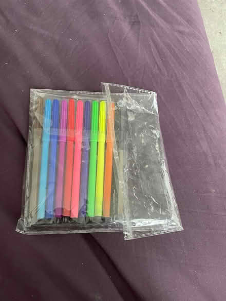 Photo of free Pk felt tip pens. (Wandsworth SW18) #1