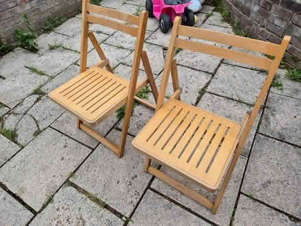 Photo of free 2 chairs and stool (Littlemore OX4) #1
