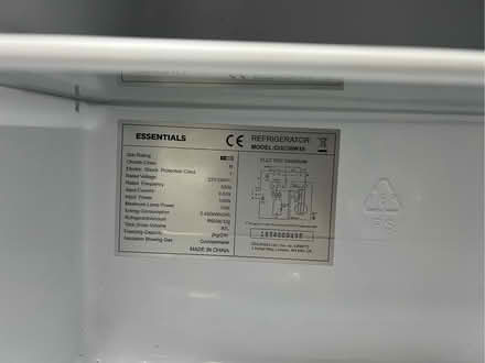 Photo of free Under counter fridge freezer (Westbrook WA5) #3