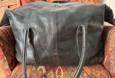 Photo of free Large leather bag broken zipper (Gleneagles area, Wboro NN8) #3