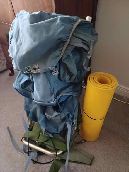Photo of free Vintage Karmor canvas backpack (Bilton CV22) #1
