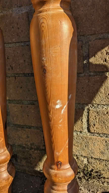 Photo of free Set of Four Wooden Table Legs (Lipson PL4) #3