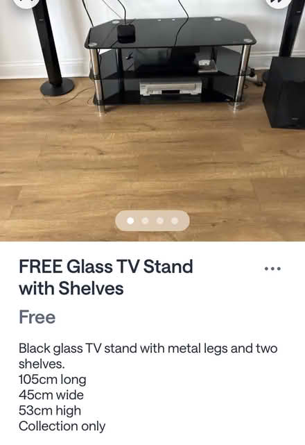 Photo of free Tv stand (Ware Hertfordshire) #1