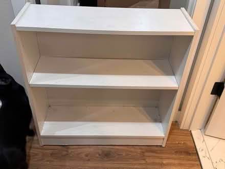Photo of free White Ikea Shelf (By College Park Middle School) #2