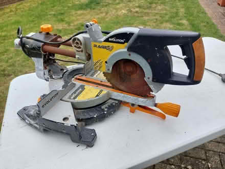 Photo of free Evolution RAGE Mitre saw - 255mm sliding compound (Haydon wick SN25) #1