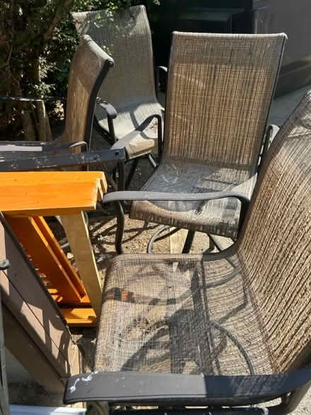 Photo of free Patio chairs - need new fabric (250 S Estes Dr, Chapel Hill) #2
