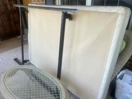 Photo of free Full size bed complete with sheets (Upper Pottsgrove/Pottstown Pa) #2