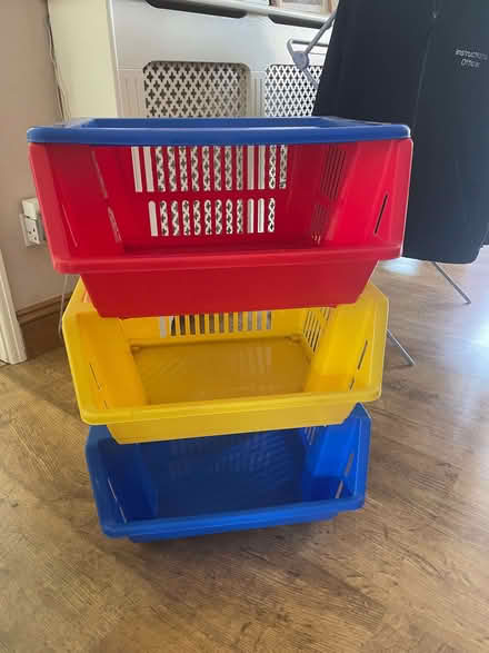 Photo of free Plastic baskets (Woodley RG5) #1