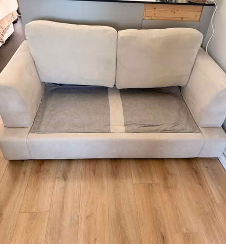 Photo of free Cream sofa bed (Horspath OX33) #1