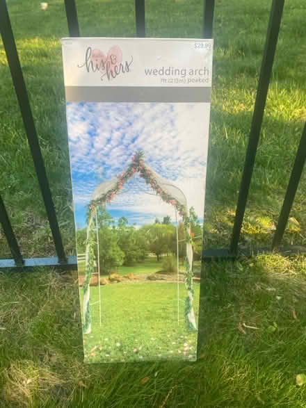 Photo of free Wedding Arch (Crownsville, MD) #1