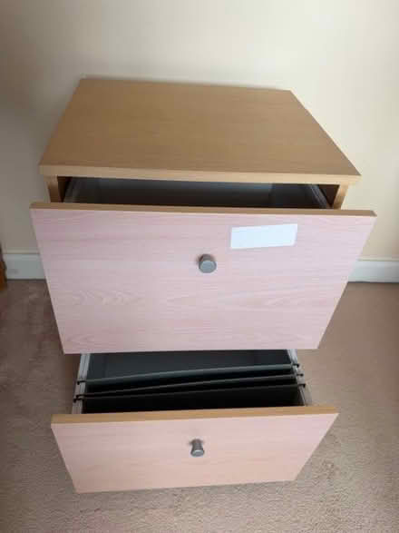 Photo of free 2 drawer filing cabinet (collection from B93 Knowle (Knowle B93) #1