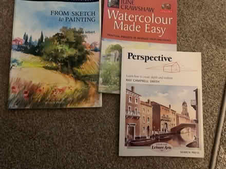 Photo of free How to Water colour books (CW11) #1