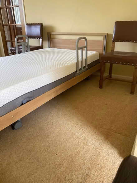 Photo of free Opera adjustable electric bed an over bed table (Cockermouth CA13) #4