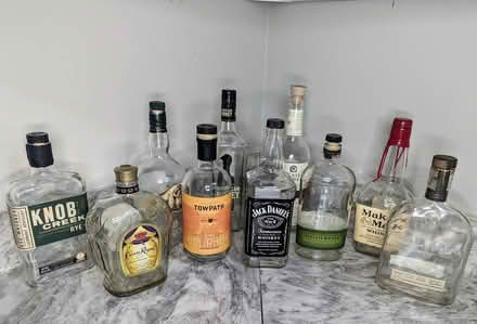 Photo of Empty Alcohol Bottles (Cowcaddens G2) #1