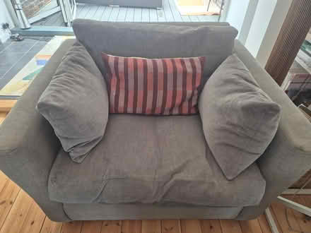 Photo of free 3 seater sofa and snuggle seat (guildford) #2