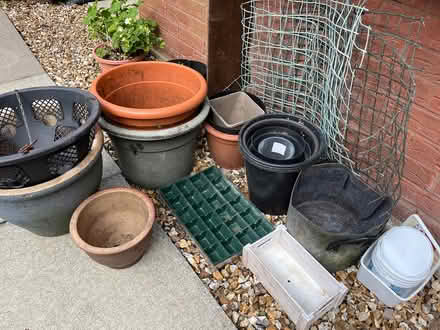 Photo of free Plant pots seedlings tray etc… (CH43) #1