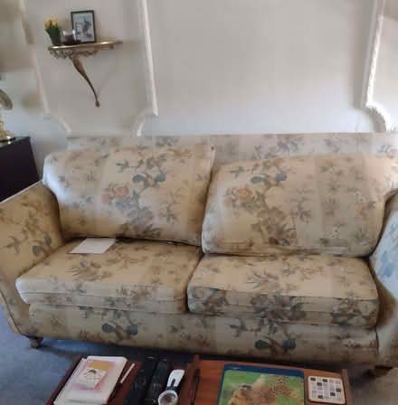 Photo of free A 2 seater sofa (Chessington KT19) #2