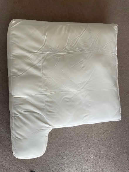 Photo of free Two sofa cushions honey coloured good condition (Bevendean BN2) #1