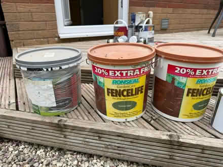 Photo of free A selection of paints (Tewkesbury) #1