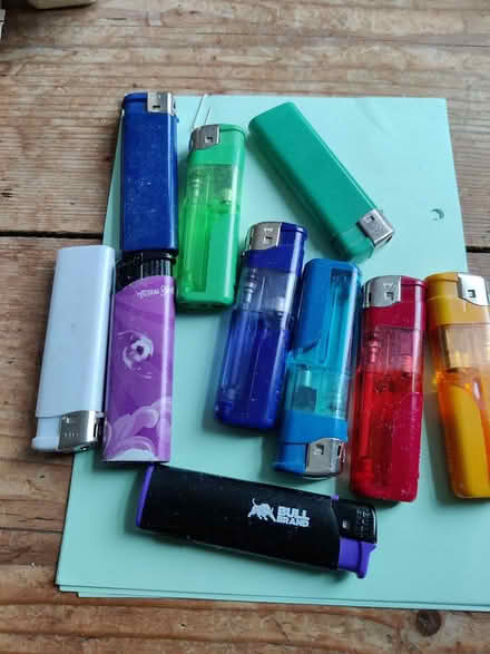 Photo of free 10 partly used lighters (Central Rugby CV21) #1