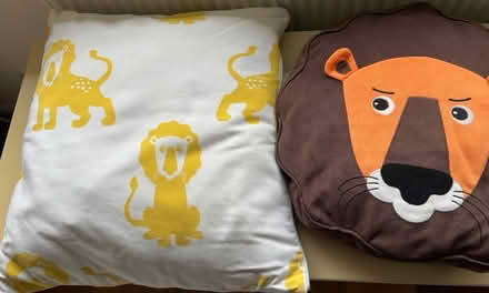 Photo of free 2 cushions- Ikea lion decoration (Caversham RG4) #1