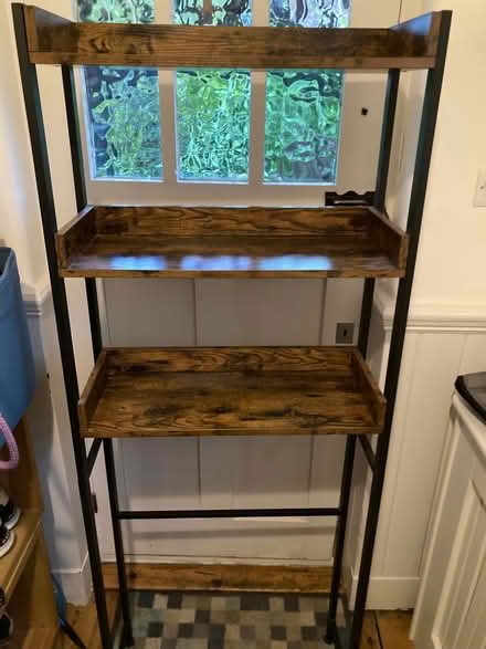 Photo of free Tall shelving over appliance / toilet storage (Wimbledon SW19) #1
