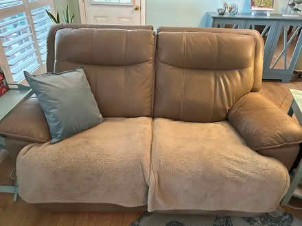 Photo of free Electric reclining sofa & love seat (League City, TX) #1