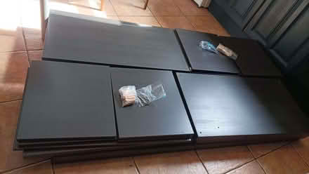 Photo of free Two Black Ikea Kallax 2x4 Shelving Units (77x147 cm) (Selhurst CR0) #2