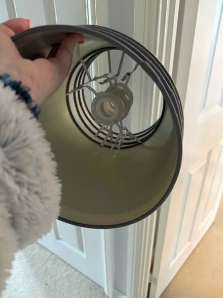 Photo of free 4 x grey lampshades (Maidstone ME16) #2