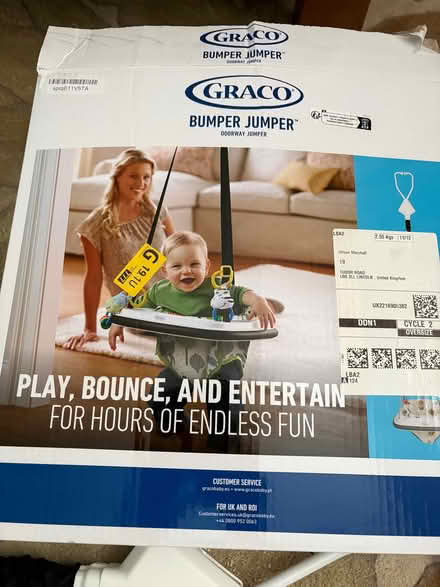 Photo of free Graco Bumper Jumper (Birchwood LN6) #1