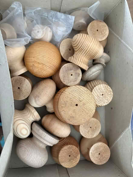Photo of free Wooden knobs (Stonegallows TA1) #1
