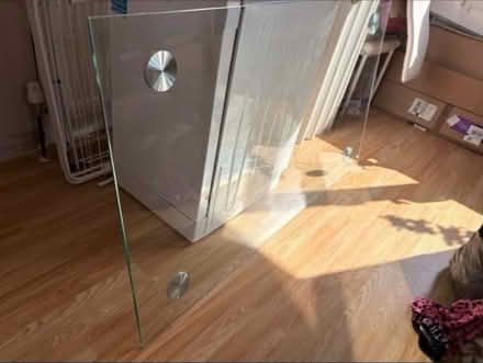 Photo of free Glass dining table 140x80cm (Peacehaven, BN10 8) #4